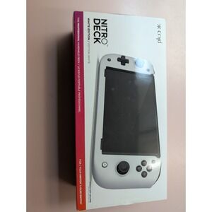 CRKD Nitro Deck - Handheld Controller for Nintendo Switch & OLED White Edition